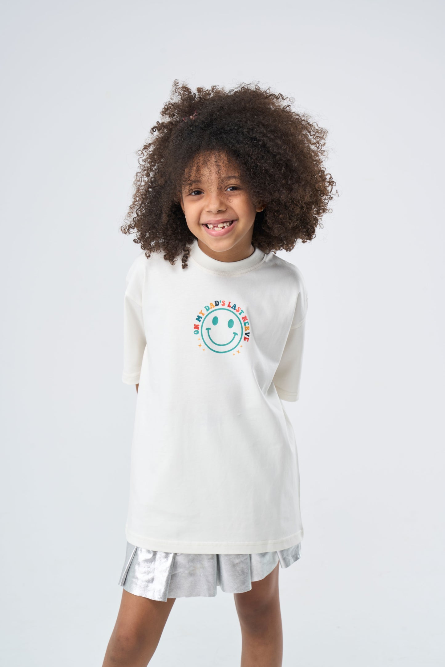 Child wearing an Offwhite Oversized printed t-shirt