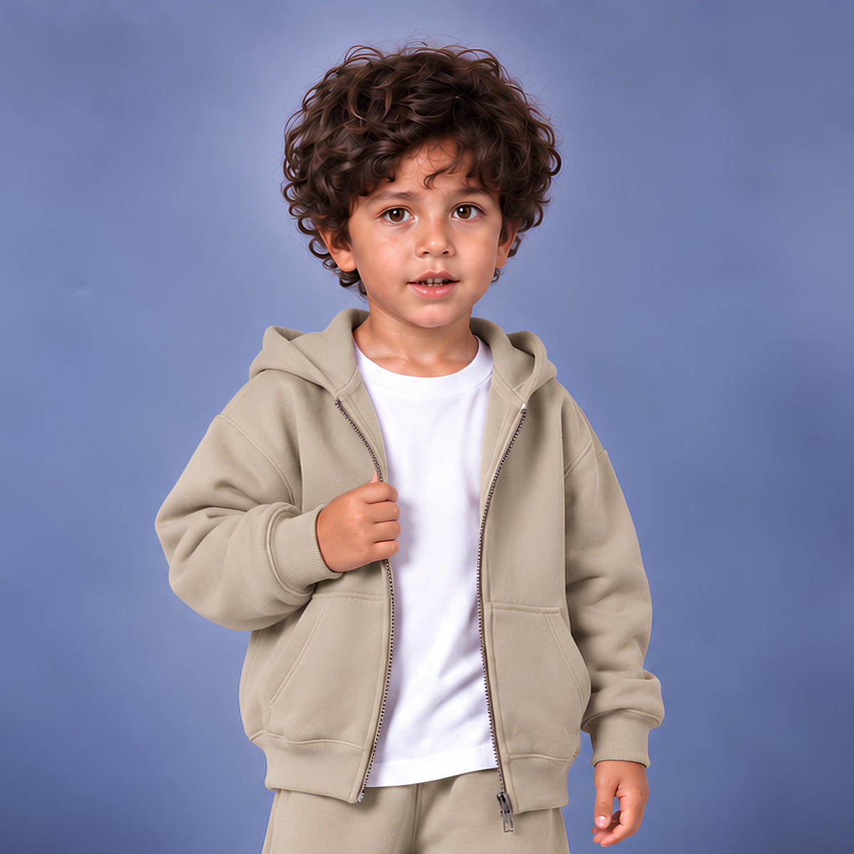 Everyday Basic Zip-Up