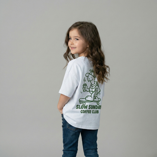 Slow Sunday Skate - Unisex Oversized T-Shirt
