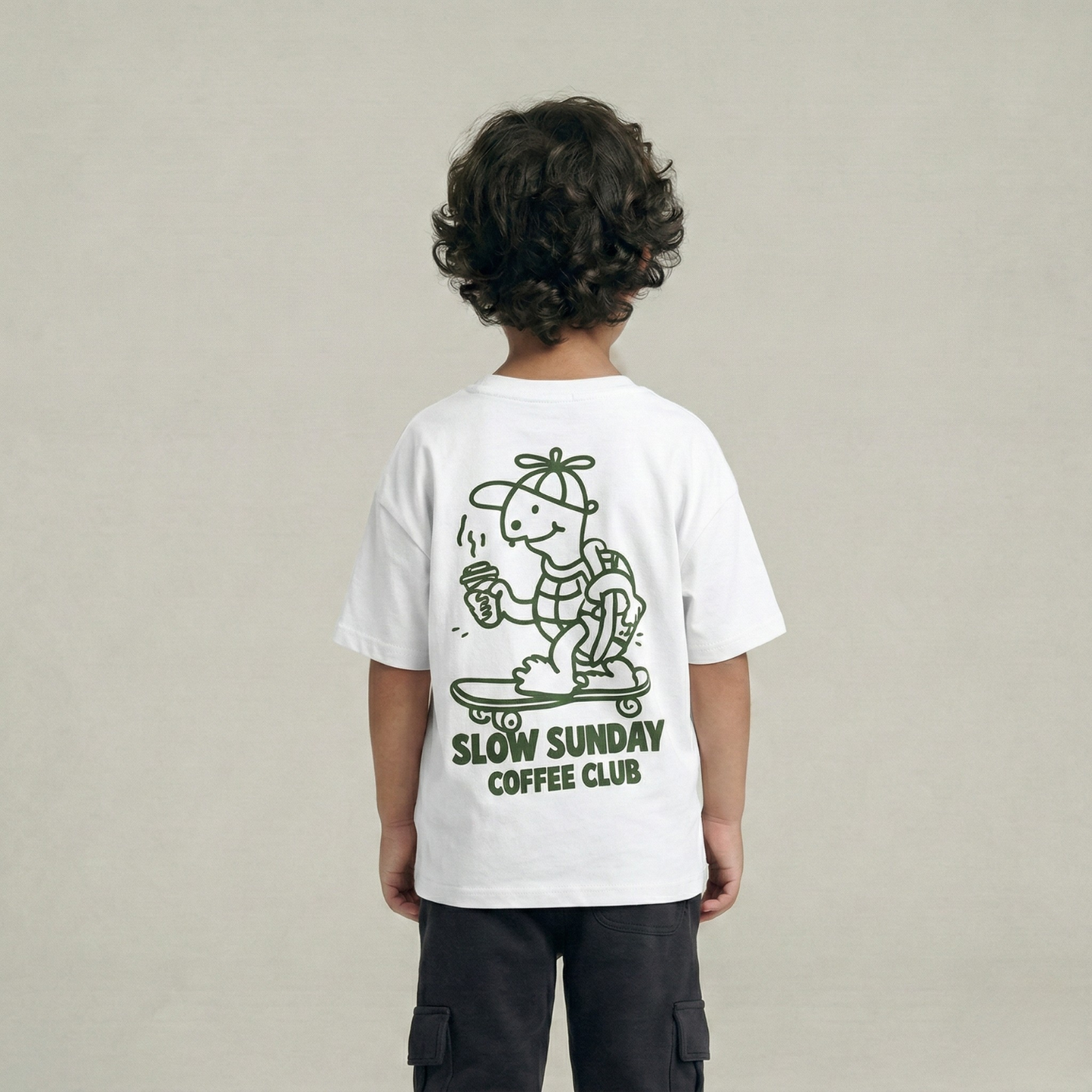 Slow Sunday Skate - Unisex Oversized T-Shirt