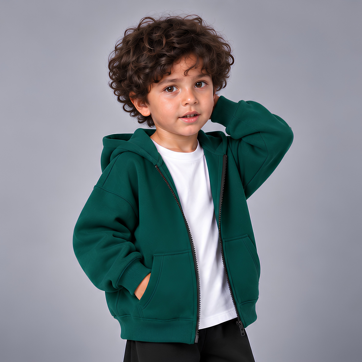 Everyday Basic Zip-Up