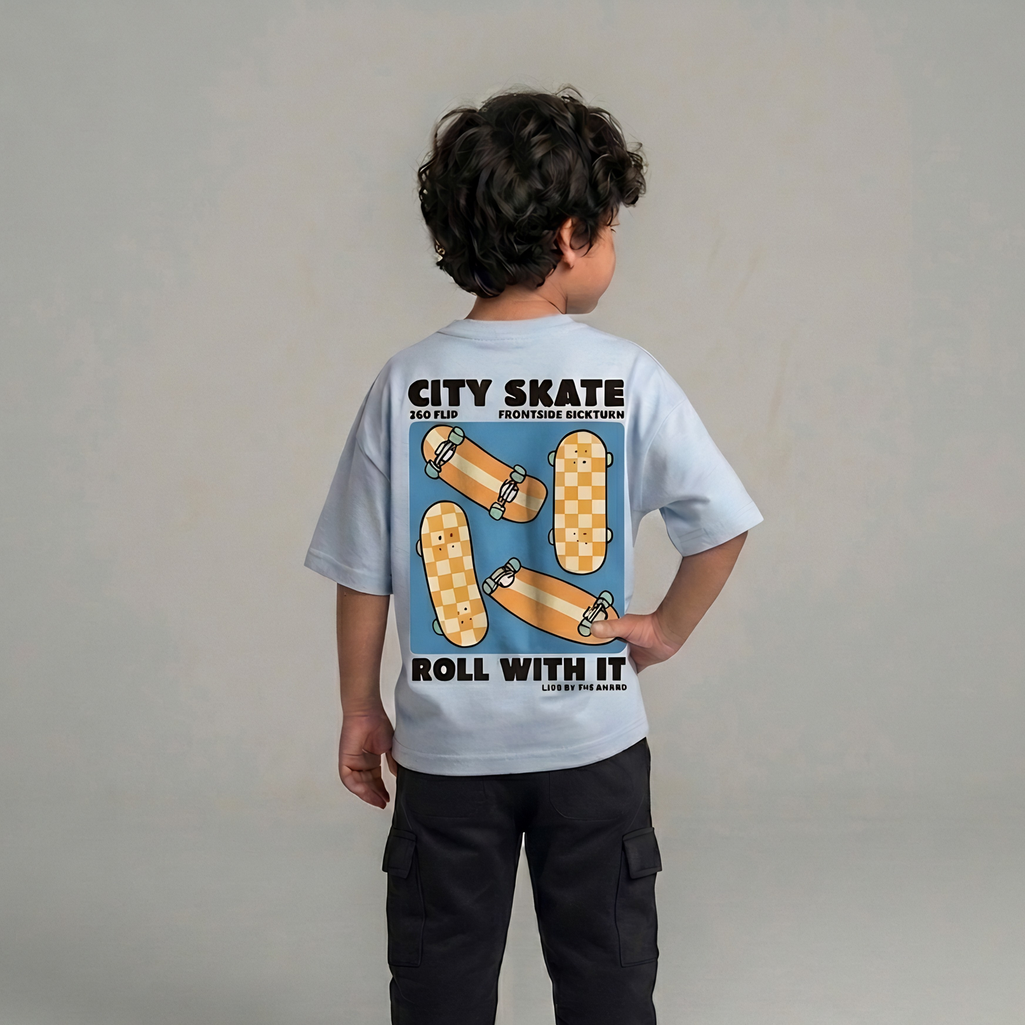 The Roll With It - Unisex Oversized T-Shirt