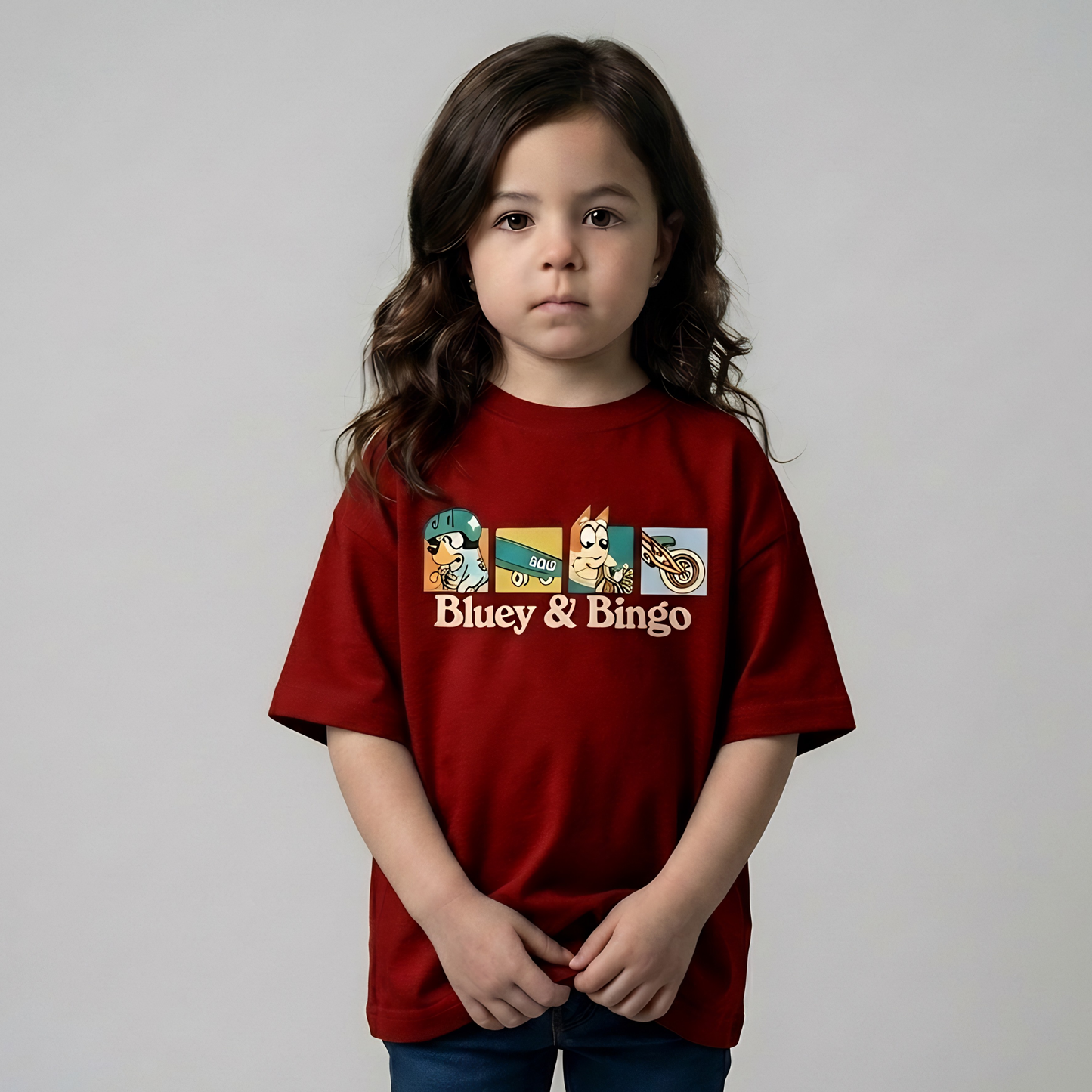 The Bluey & Bingo - Unisex Oversized T-Shirt