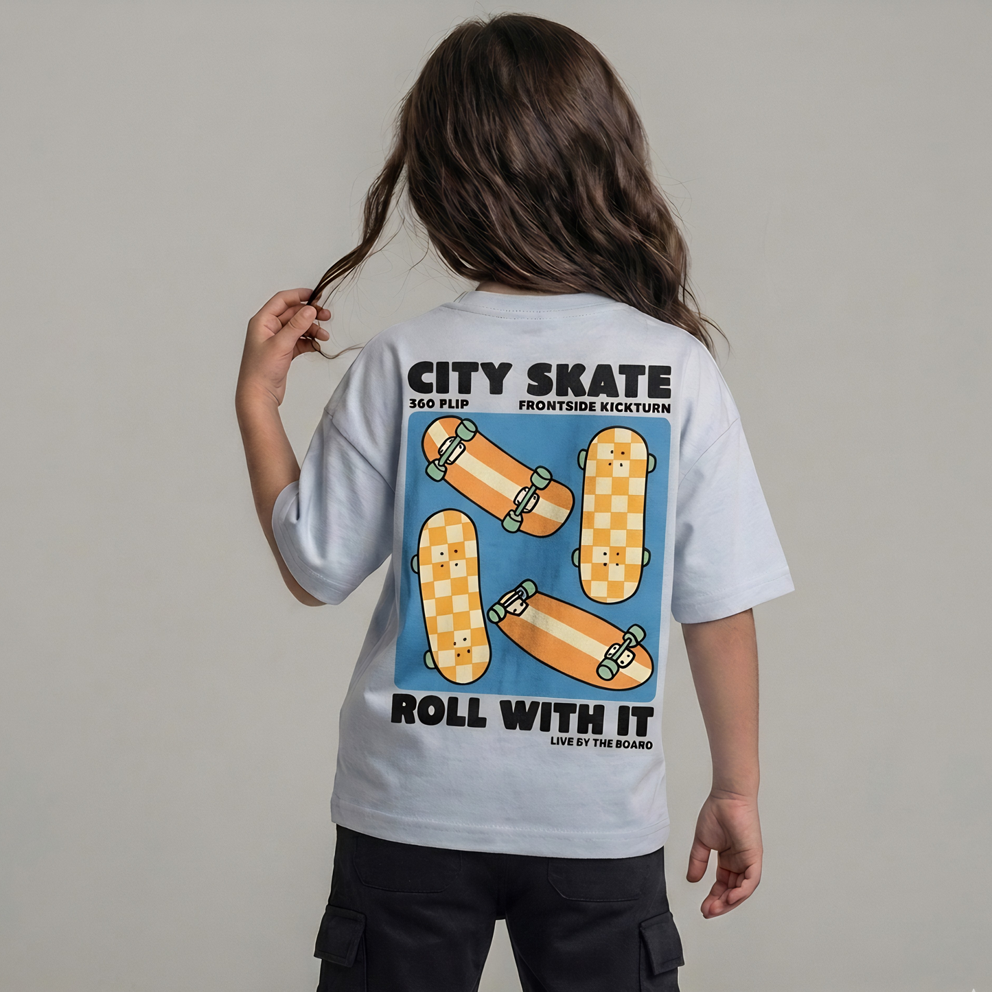 The Roll With It - Unisex Oversized T-Shirt