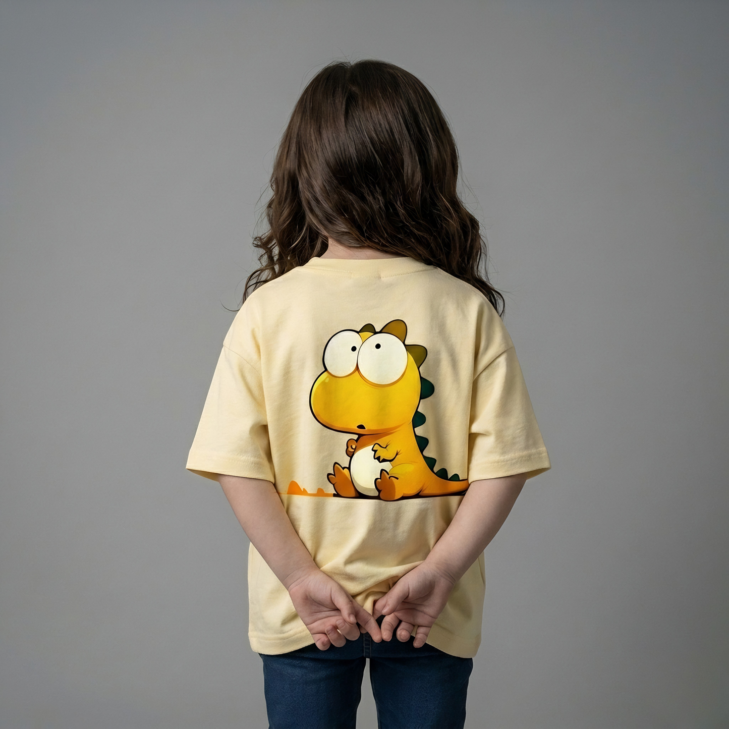 The Confused Dino - Unisex Oversized T-Shirt